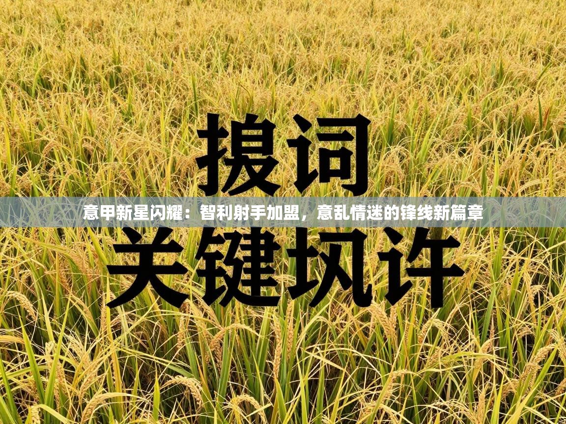 意甲新星闪耀：智利射手加盟，意乱情迷的锋线新篇章