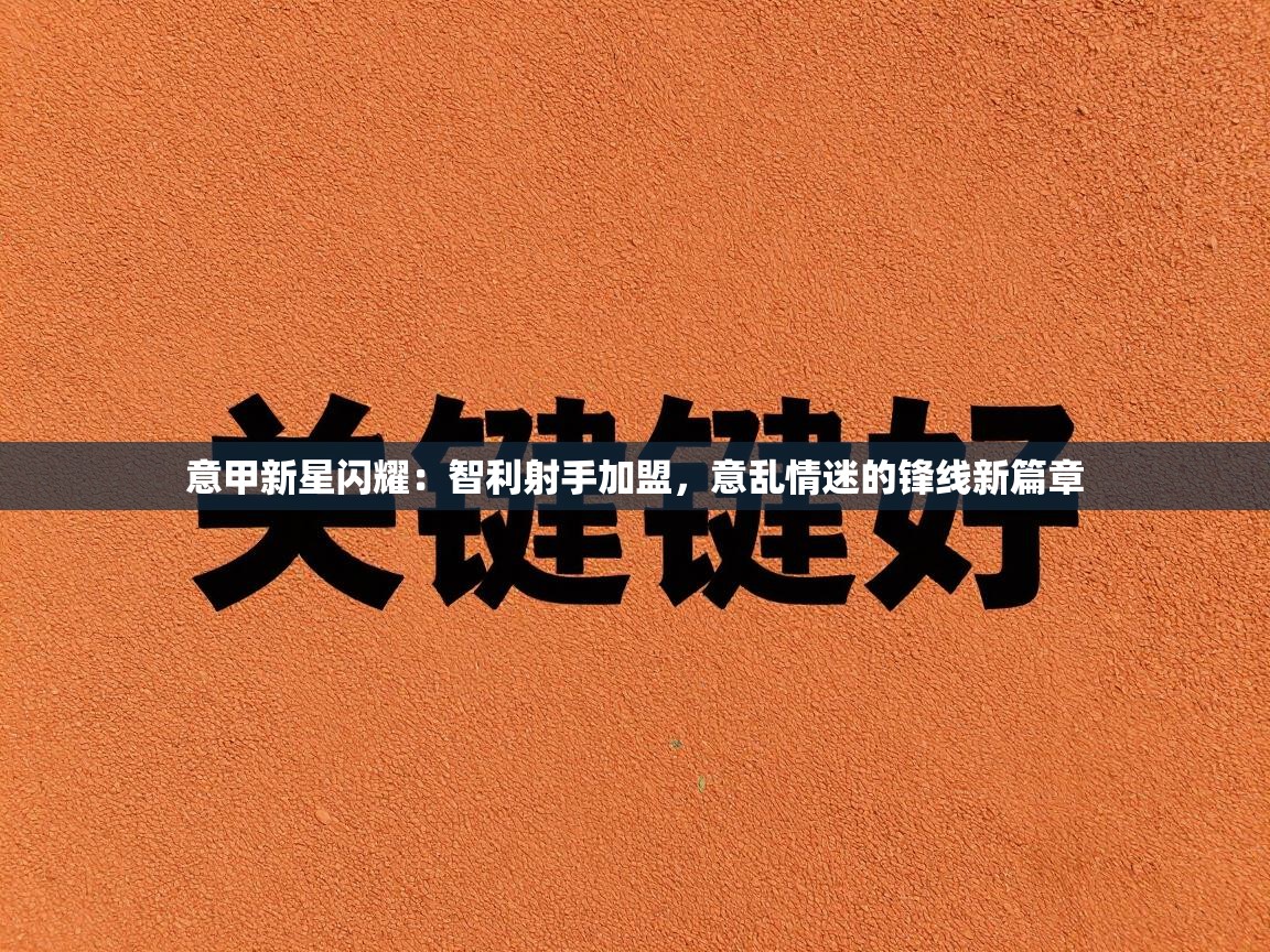 意甲新星闪耀：智利射手加盟，意乱情迷的锋线新篇章  第2张