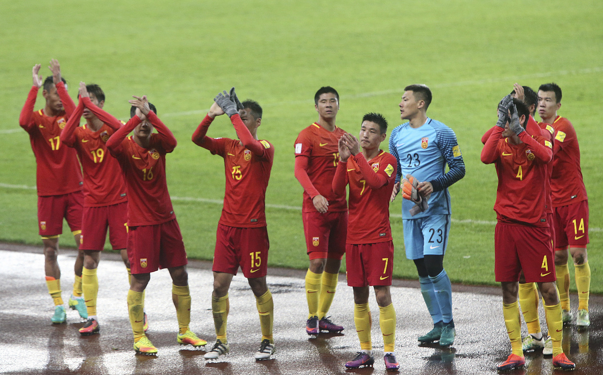 中国足球俱乐部为胜利全力以赴